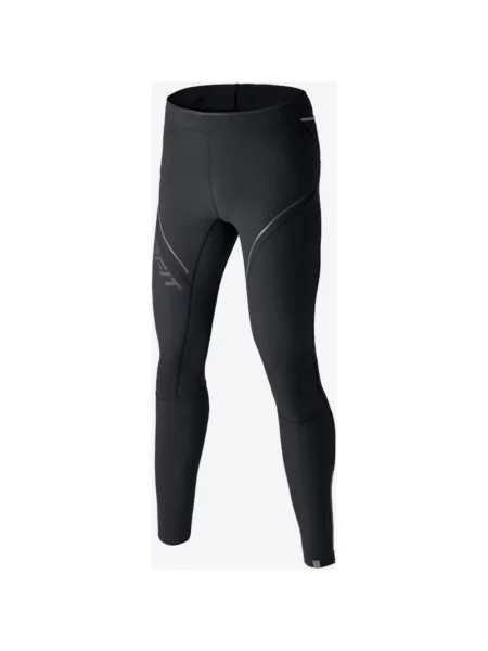 Długie legginsy do biegania Dynafit Winter w kolorze czarnym XL czarne