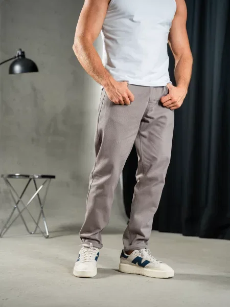 Штани повсякденні TeamV сірий