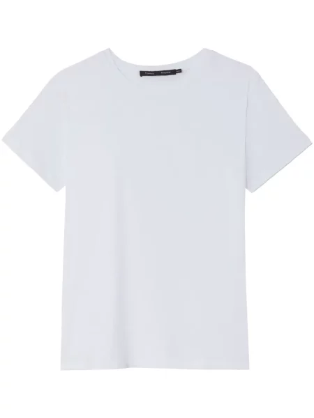 Tricou Proenza Schouler scurt alb