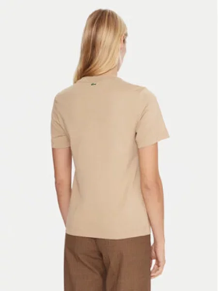 Lacoste Marškinėliai smėlio