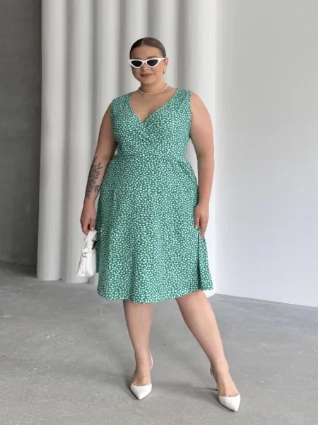 Stil Diva Šaty zelená