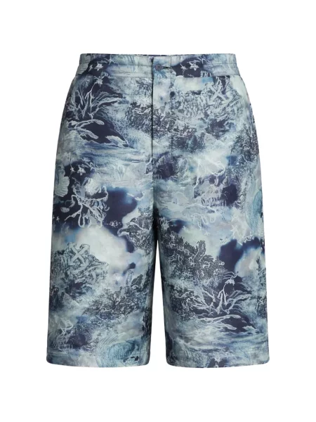Pantaloni scurți Off-white cu imagine alb