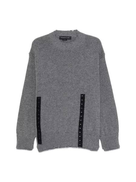 Sweter Federico Cina szary