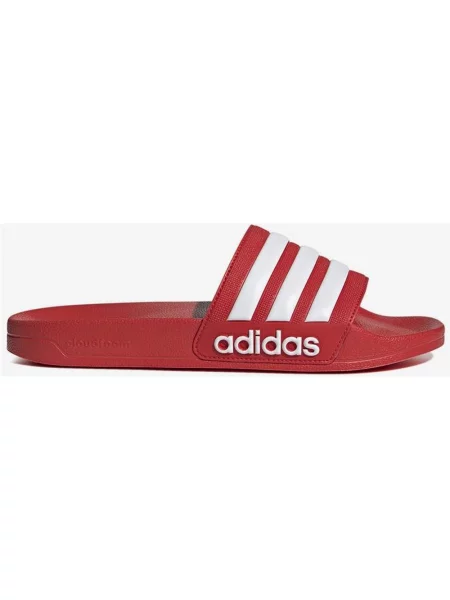 Klapki Adidas Adilette Cloudfoam czerwono-białe 38 białe