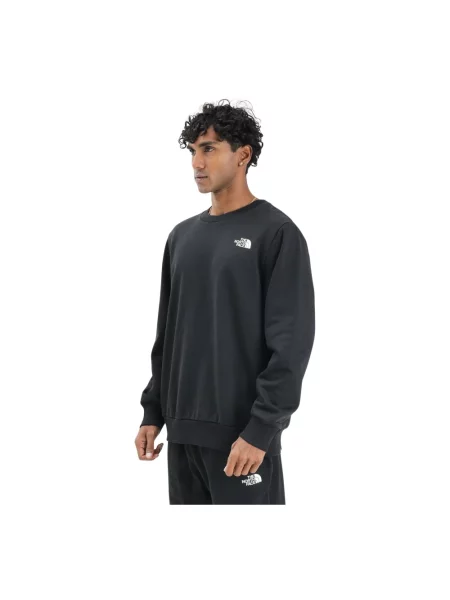Bluza z nadrukiem z logo The North Face czarna