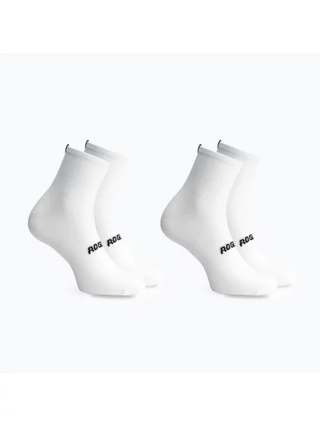 Rogelli Essential велосипедні шкарпетки 2 пари білі