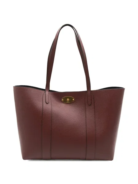 Geantă shopper Mulberry din piele roșu