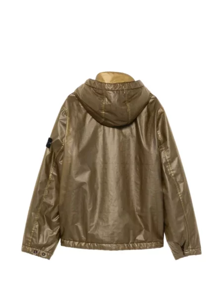Kurtka dziecięca Stone Island brązowa
