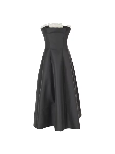 Sukienka Alberta Ferretti szara