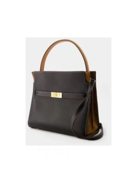 Torebka skórzana Tory Burch skórzana czarna