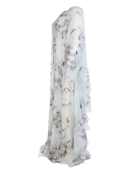 Rochie maxi Alberta Ferretti cu model floral cu imagine
