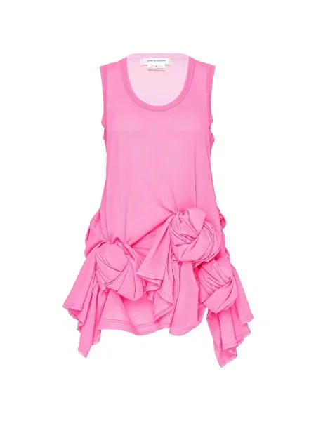 Top Comme Des Garçons cu volane roz
