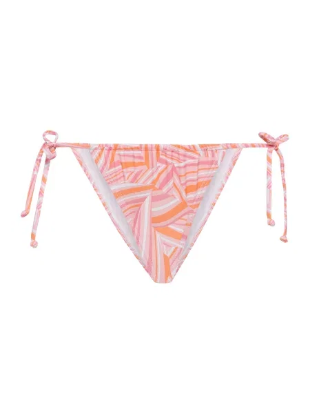 LSCN by LASCANA Slip costum de baie Lisa portocaliu / roz / roz pal alb