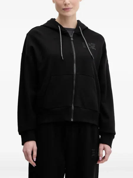 Komplet dresowy Ea7 Emporio Armani z nadrukiem czarny
