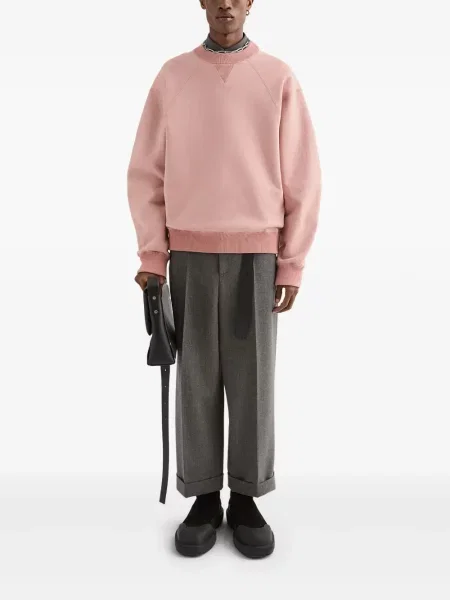 Hanorac crewneck Jil Sander roz
