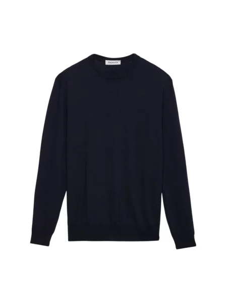 Sweter Premiata wełniany niebieski
