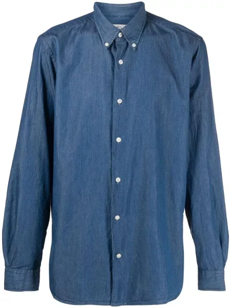 Cămașă Woolrich albastru