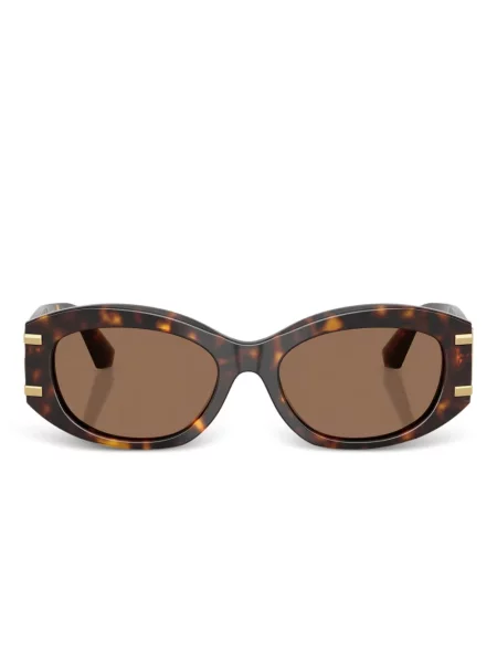 Napszemüveg Dolce & Gabbana Eyewear autogrammal barna