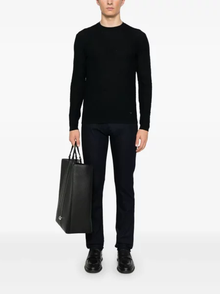 Τζιν Emporio Armani με αυτόγραφο μπλε