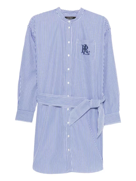 Sukienka koszulowa Lauren Ralph Lauren garniturowa niebieska