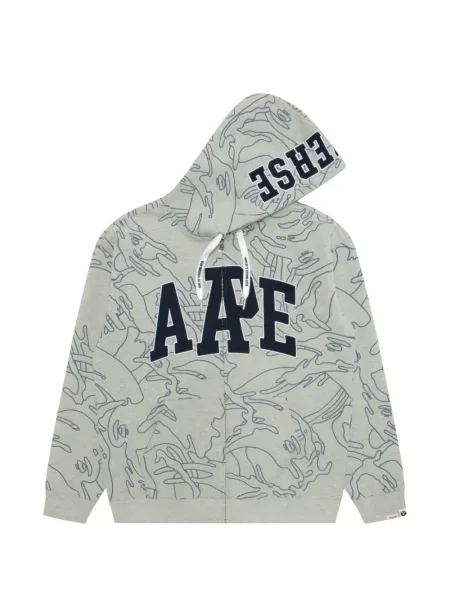 Hanorac cu glugă Aape By A Bathing Ape gri