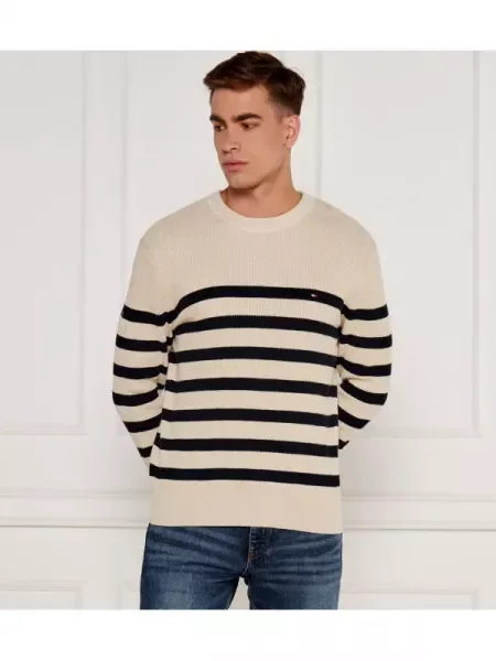 Tommy Hilfiger Kötött pulóver bézs