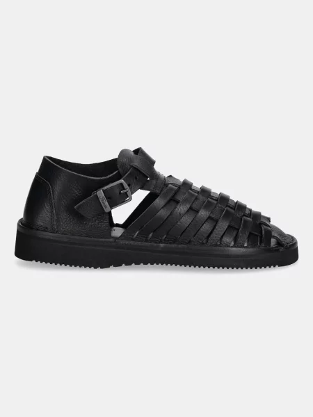 Fracap Kožené sandále Sandals čierna
