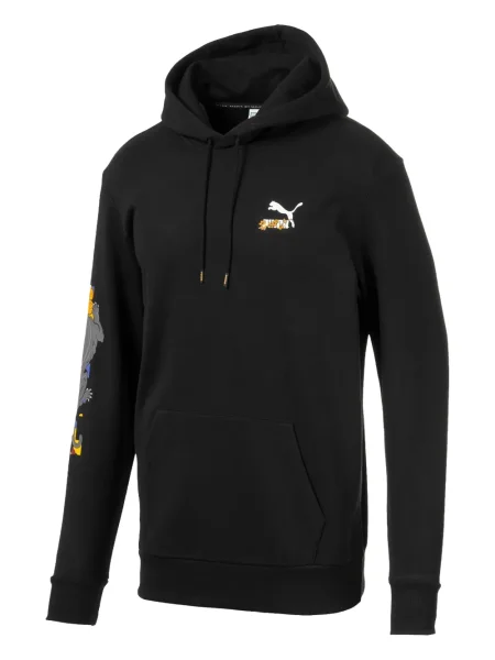 Hanorac cu glugă Puma negru