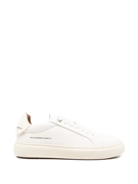 Sneakerși Alexander Smith din piele alb