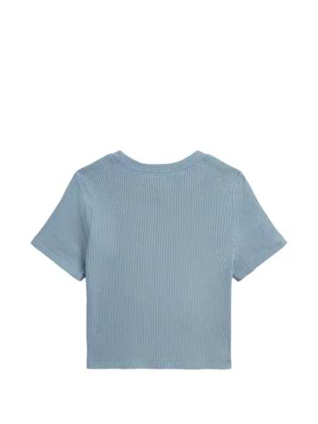 Koszulka polo dziecięca Polo Ralph Lauren niebieska