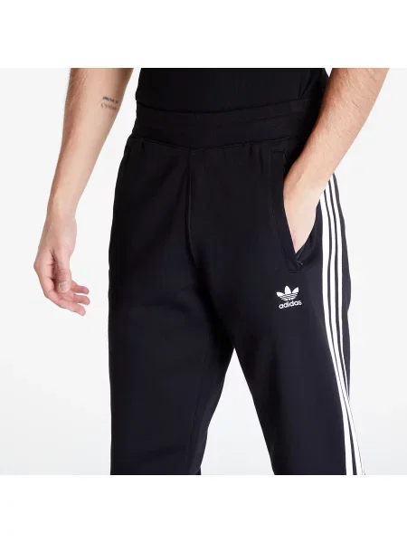 Prugaste hlače Adidas Originals crna