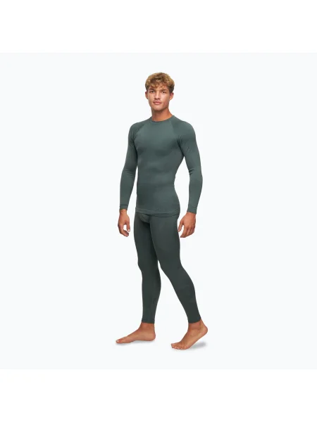 Set de lenjerie termoactivă pentru bărbați Alpinus Active Idre verde
