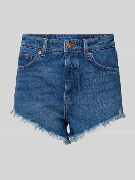 Szorty jeansowe o kroju regular fit z 5 model ‘Galara’ Hugo Blue niebieskie