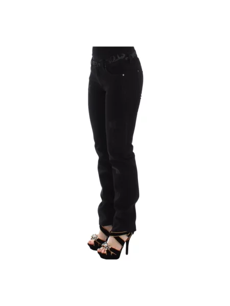 Jeansy Ermanno Scervino biznesowe czarne