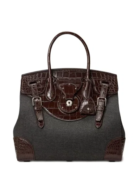 Geantă Ralph Lauren Collection maro