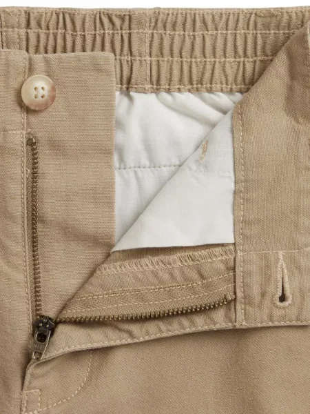 Spodnie cargo dziecięce Polo Ralph Lauren brązowe