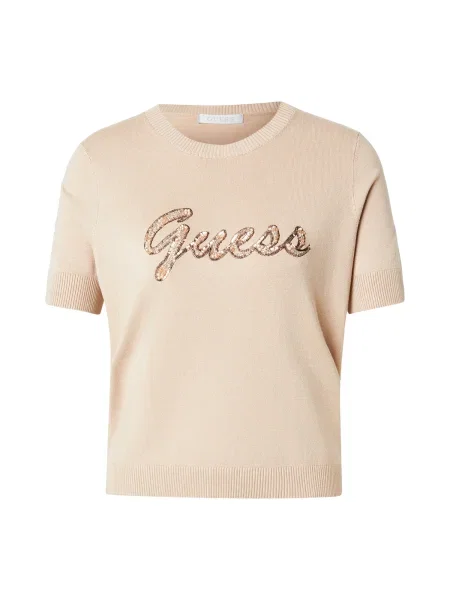 GUESS Pulover MARGARET crem