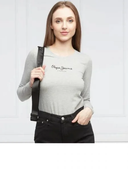 Pepe Jeans London Blúz NEW VIRGINIA szürke