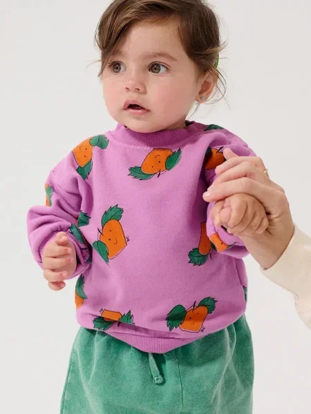 Bobo Choses Dětská mikina Tangerine růžová
