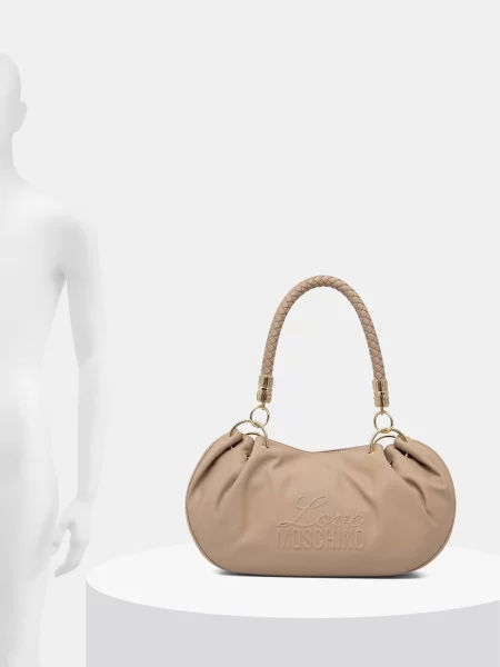 Love Moschino táska női bézs