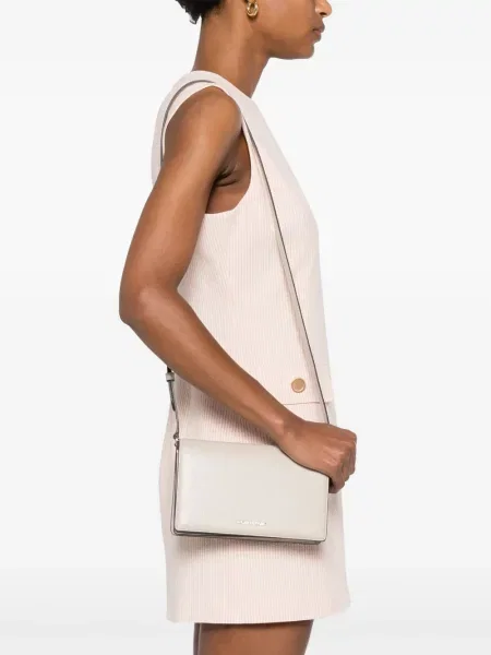 Geanta de piele Michael Michael Kors din piele negru