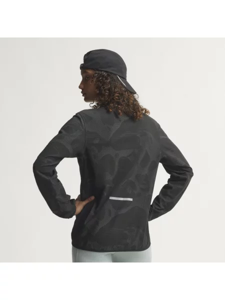 Koszulka Running Half Zip czarna
