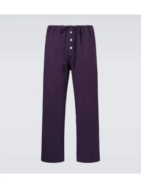 Pantaloni Bode de lână violet