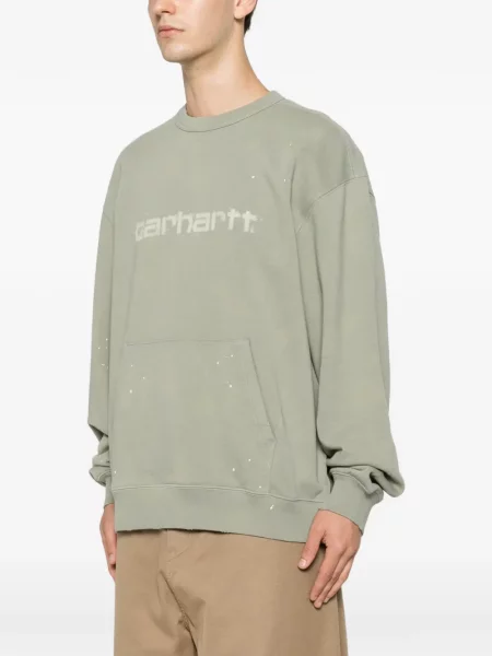 Hanorac Carhartt Wip cu imagine verde