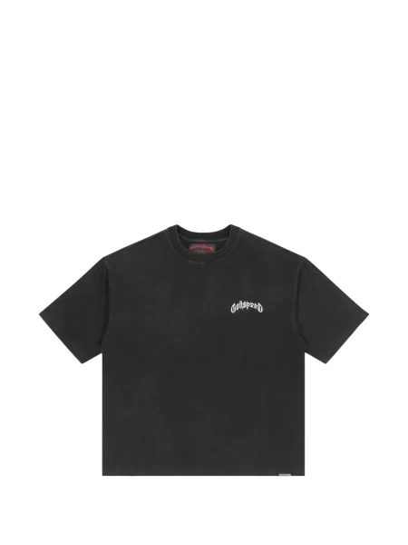 Tricou Godspeed cu imagine negru