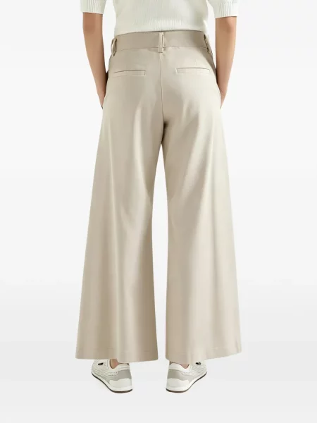 Pantaloni palazzo Brunello Cucinelli cu cordon