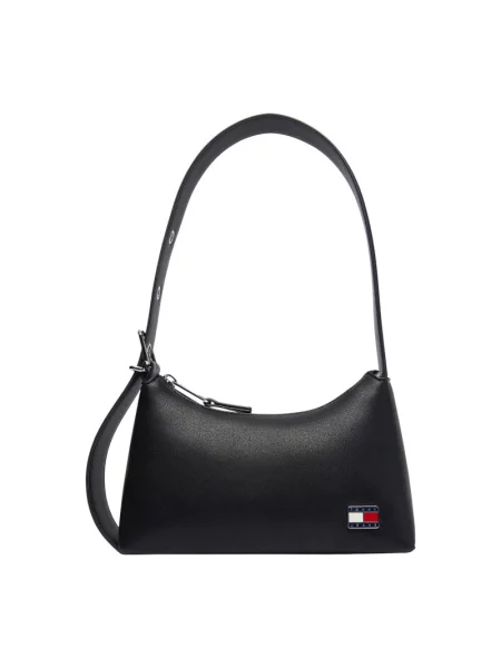 Geanta crossbody Tommy Jeans negru