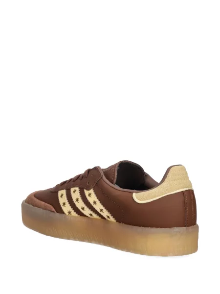 Sneakerși Adidas Adizero cu dungi din piele de căprioară negru