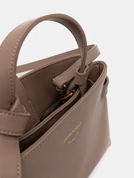Emporio Armani bőr táska bézs