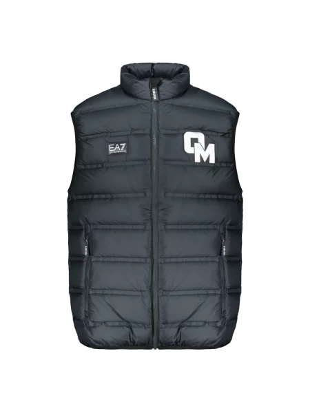 Kamizelka Emporio Armani Ea7 z logo niebieska